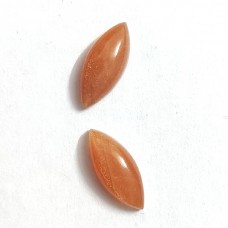 Sunstone 17x7mm marquise cabochon 4.2 cts